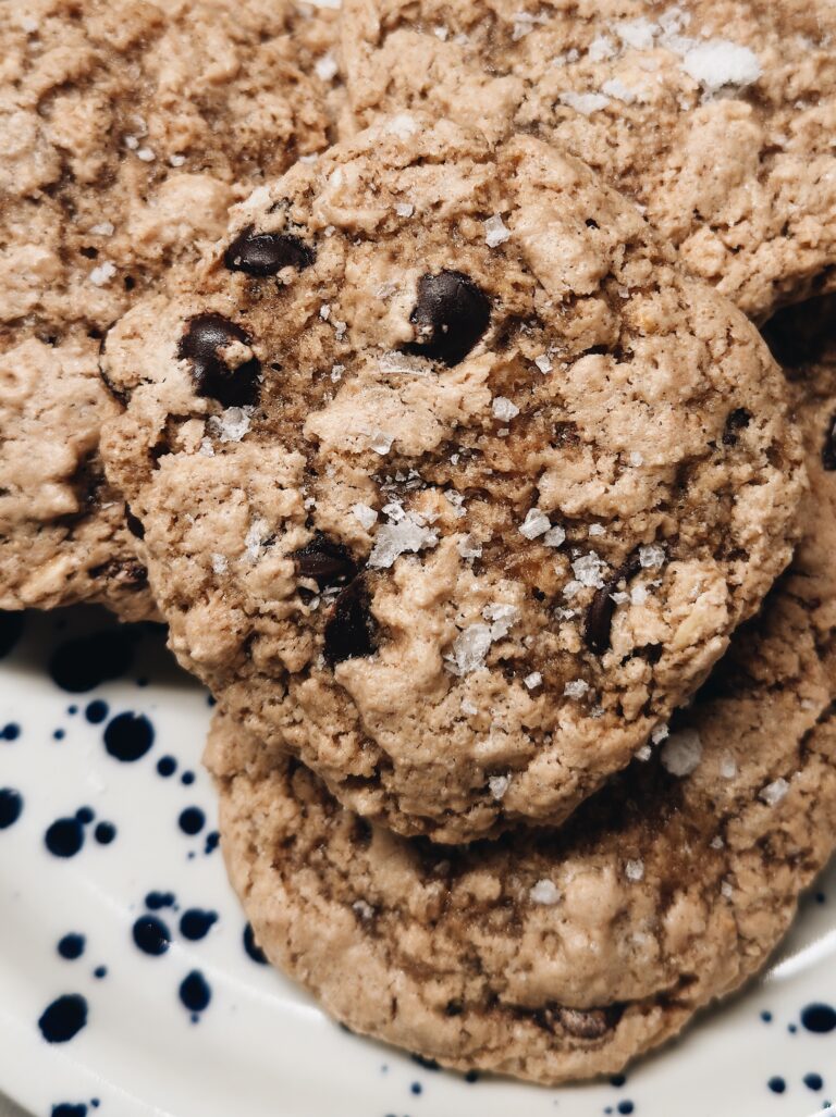 Miso Tahini Chocolate Chip Cookies