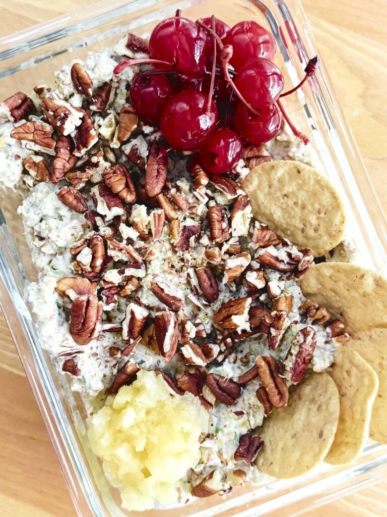 Pineapple Cherry Pecan Dip
