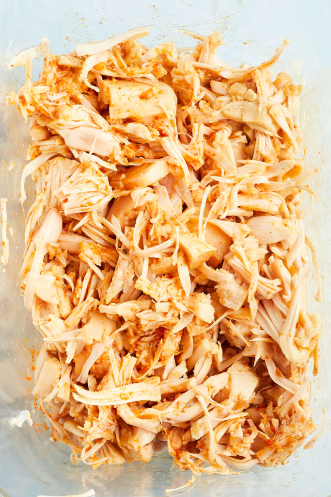 jackfruit mixed with spices