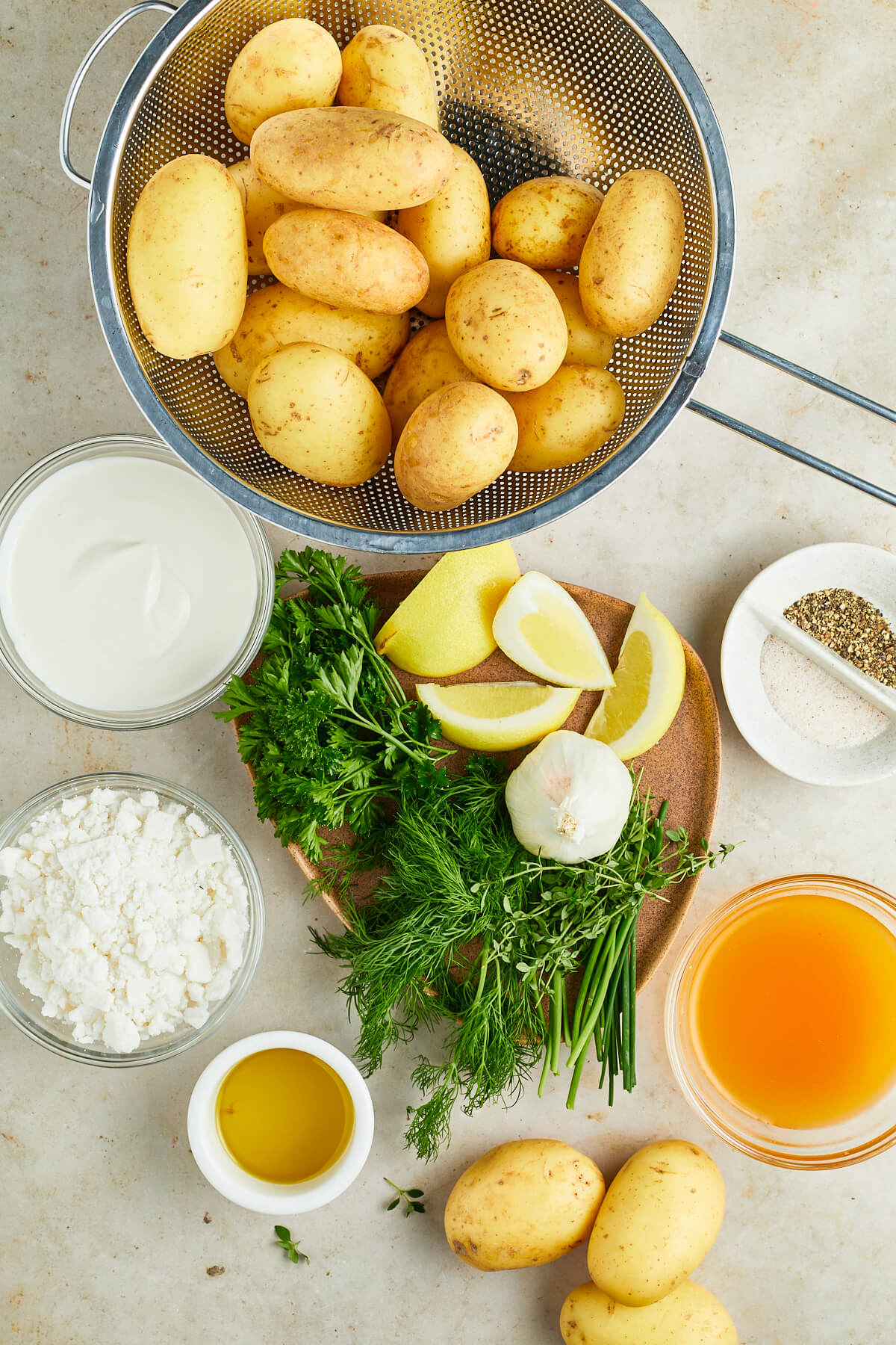 Lemon Roasted Potatoes ingredients