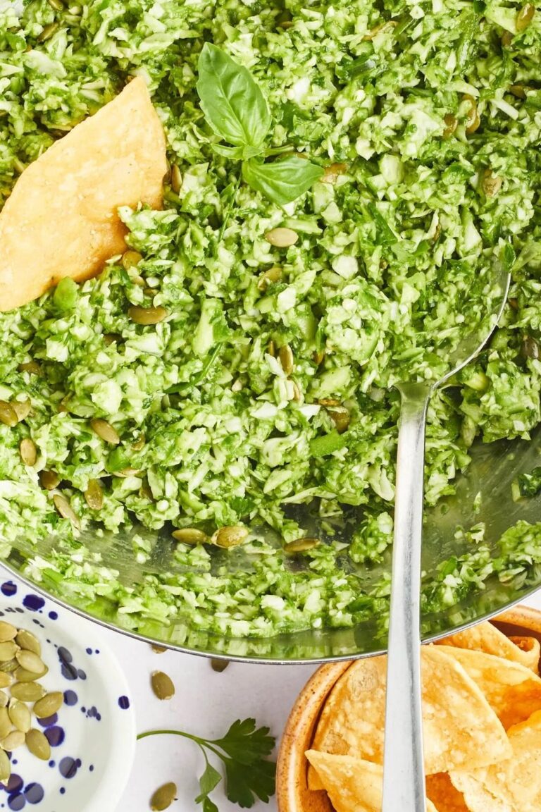 Guacamole Chopped Green Goddess Salad